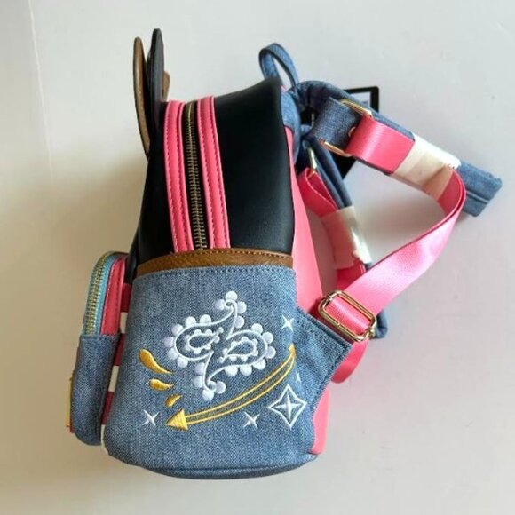 Loungefly Disney Western Mickey Mouse Cosplay Mini Backpack - Picture 9 of 13